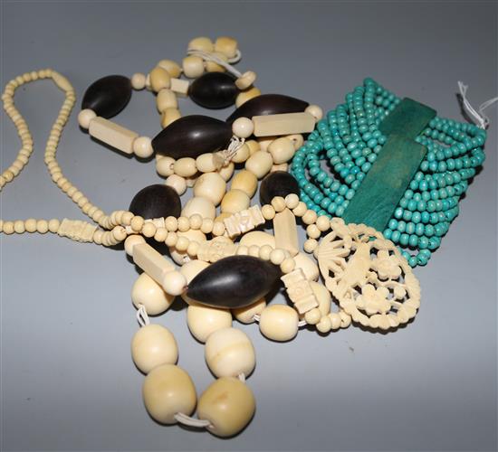 Ivory jewellery